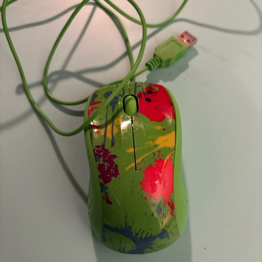 Colorful Wired Computer Mouse